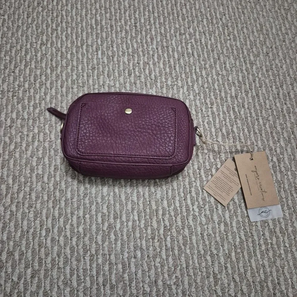 Ampere Creations The Sustainable Betty Crossbody - Eggplant MSRP $58